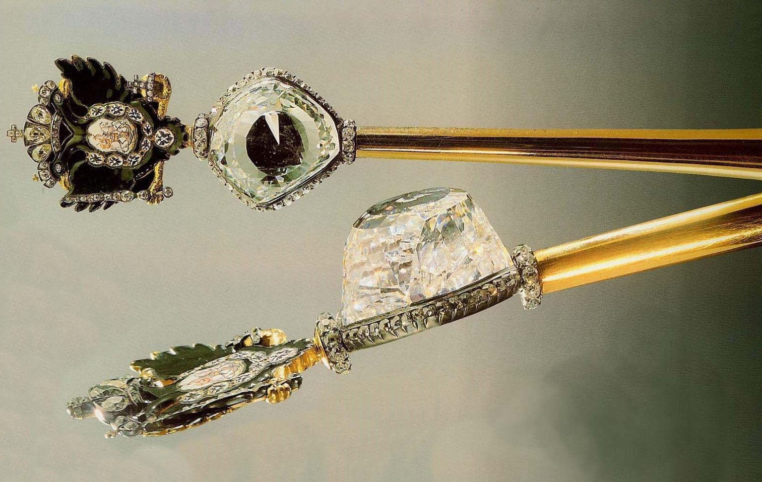 Скипетр с алмазом Орлов