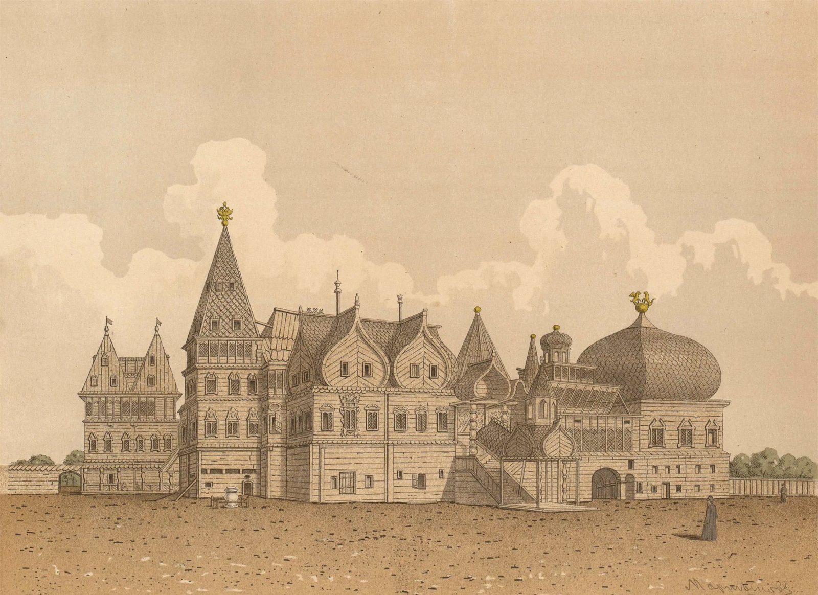 История Коломенского дворца