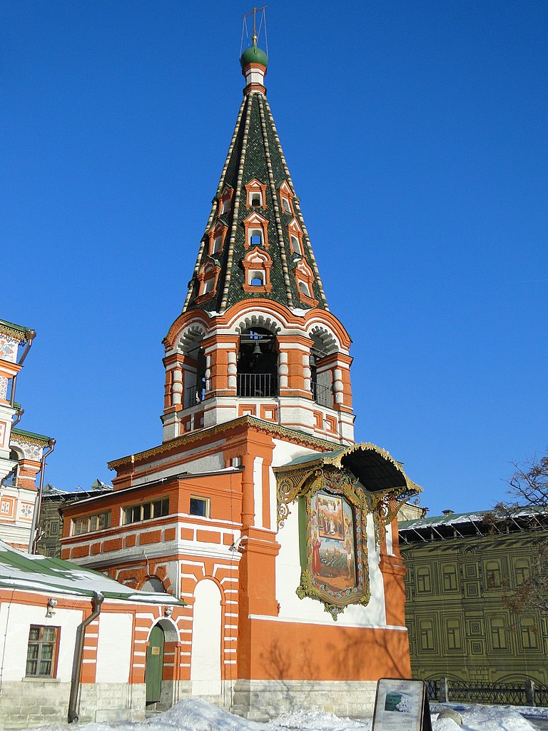 Храм Василия Блаженного колокольня