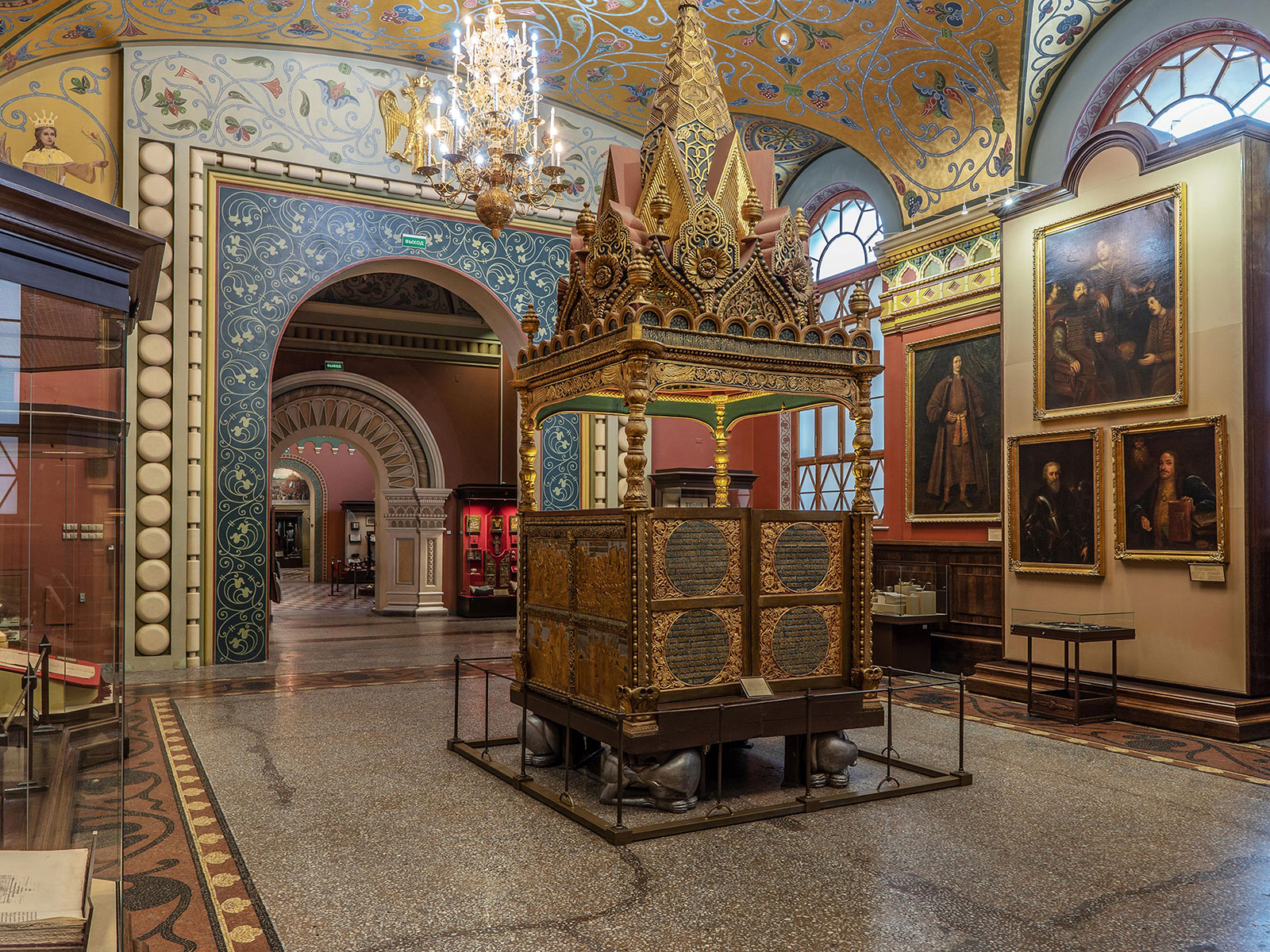 Экспонаты Исторического музея в Москве