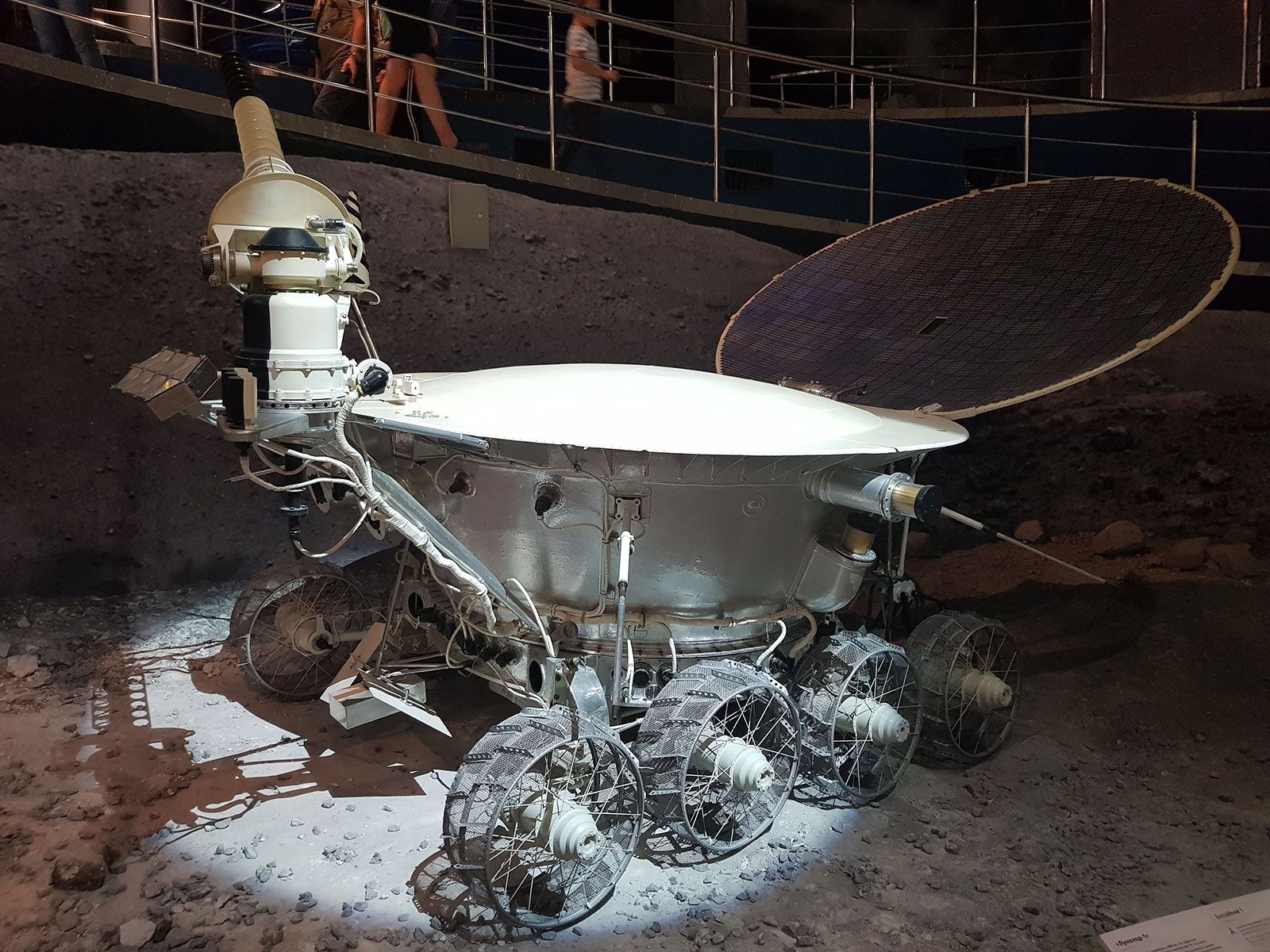 «Луноход -1» в музее космонавтики в Москве