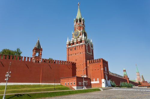 Спасская башня Московского Кремля