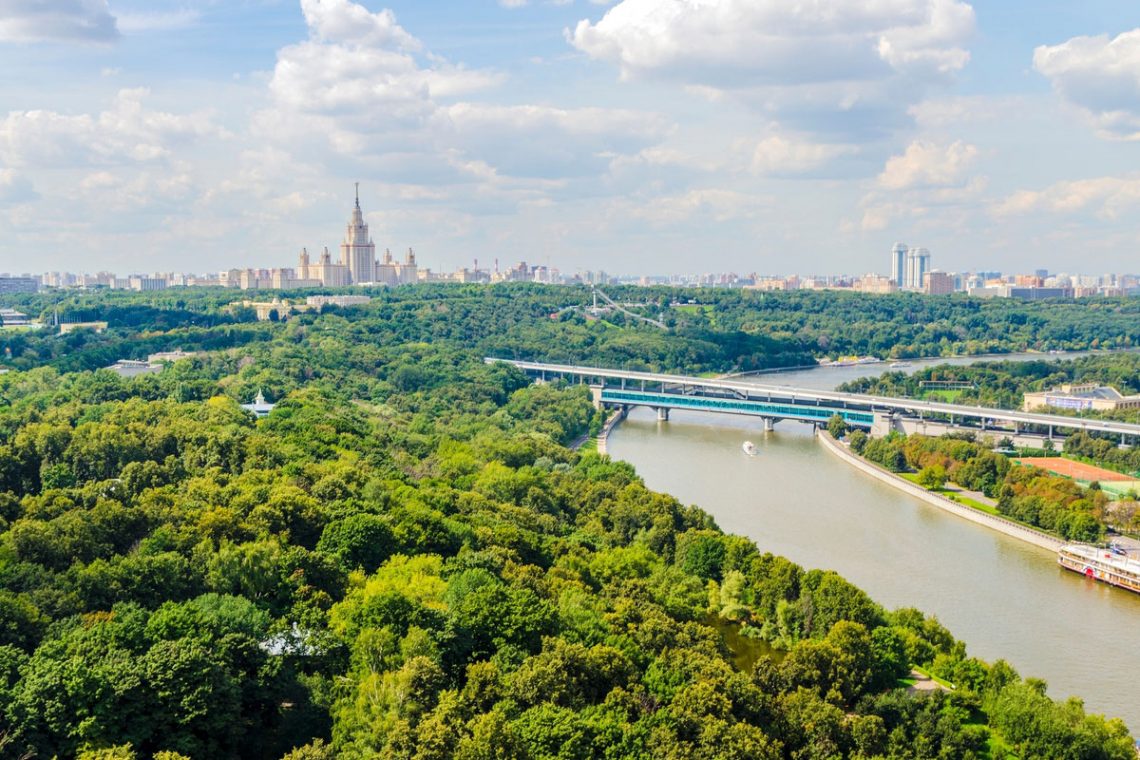 Воробьевы Горы в Москве