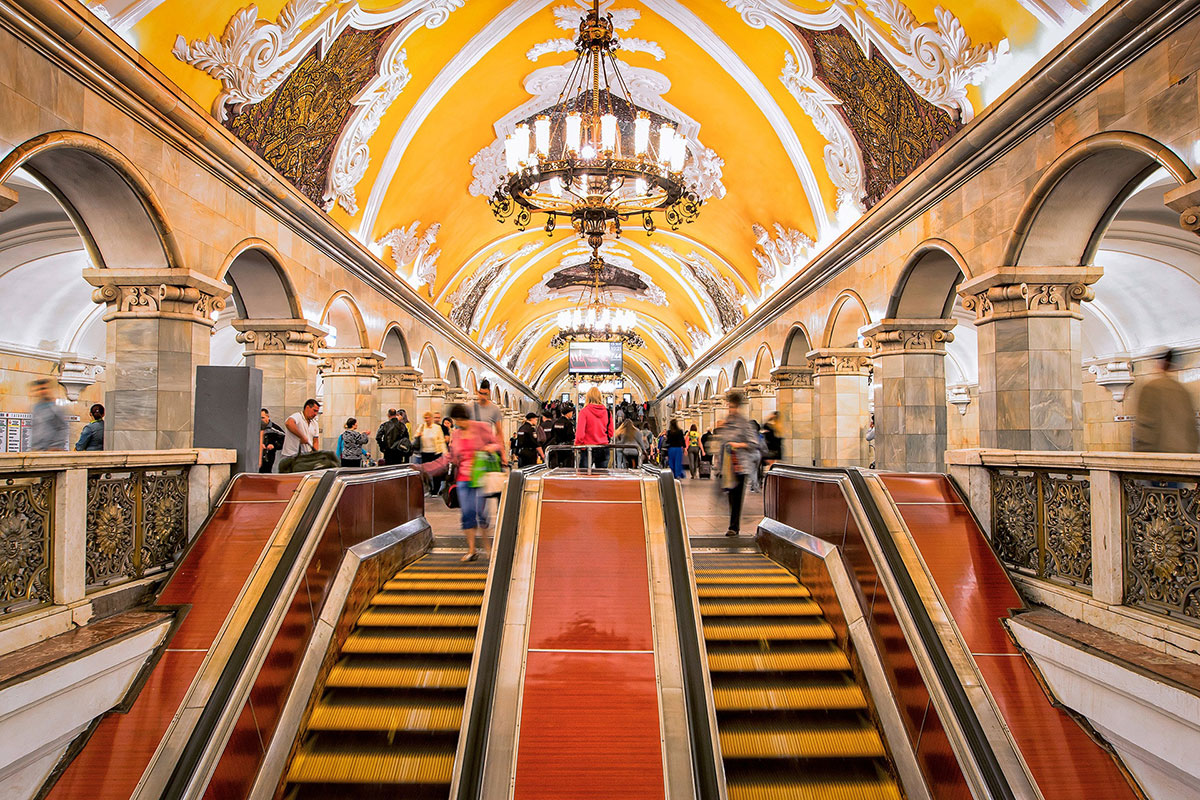 Подземный город - экскурсия по Московскому метро