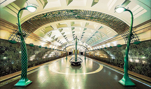 Экскурсия по метро Москвы - Подземные бульвары столицы