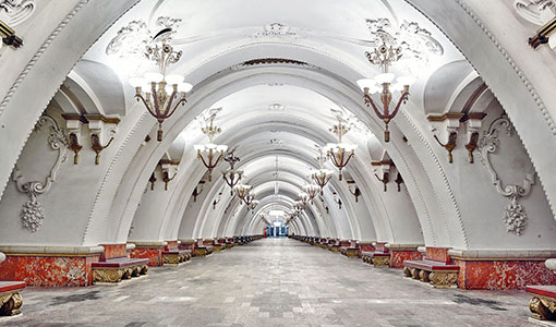 Экскурсия по метро Москвы - Парадоксы подземных дворцов страны Советов