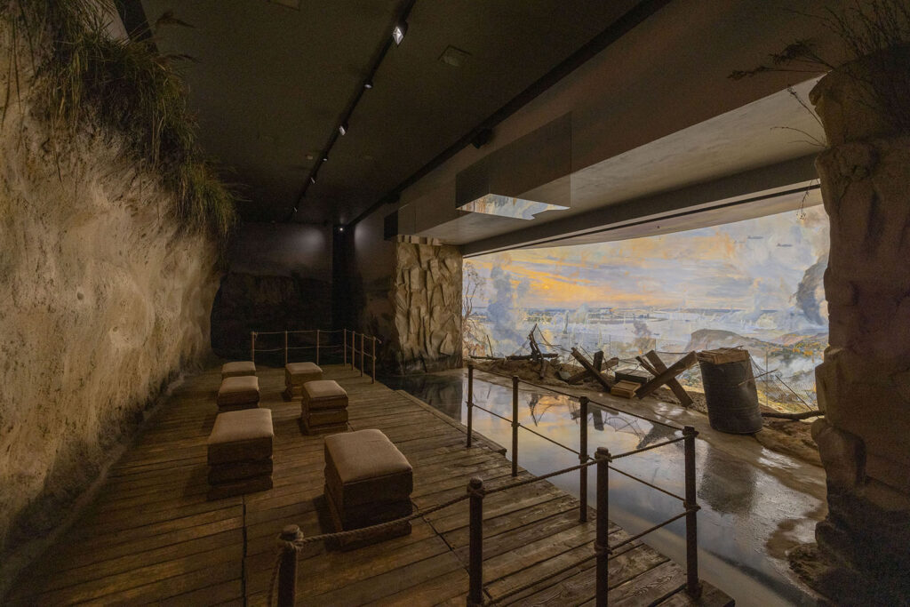 Экспозиция «Путь к Победе» в музее Победы на Поклонной горе в Москве