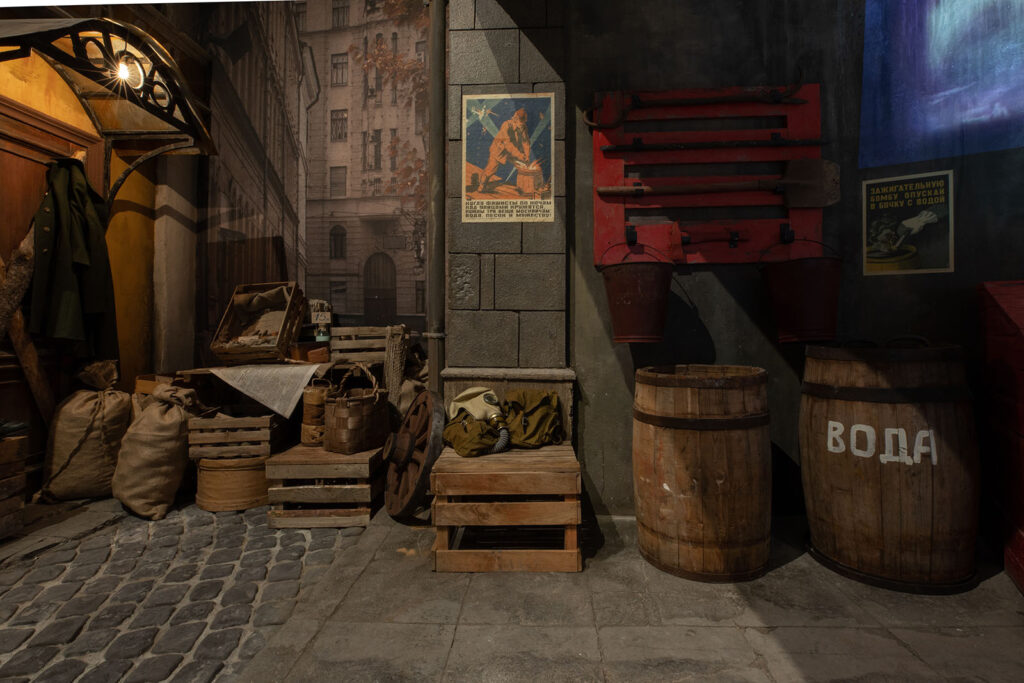 Экспозиция «Битва за Москву. Первая Победа!» в музее Победы на Поклонной горе в Москве