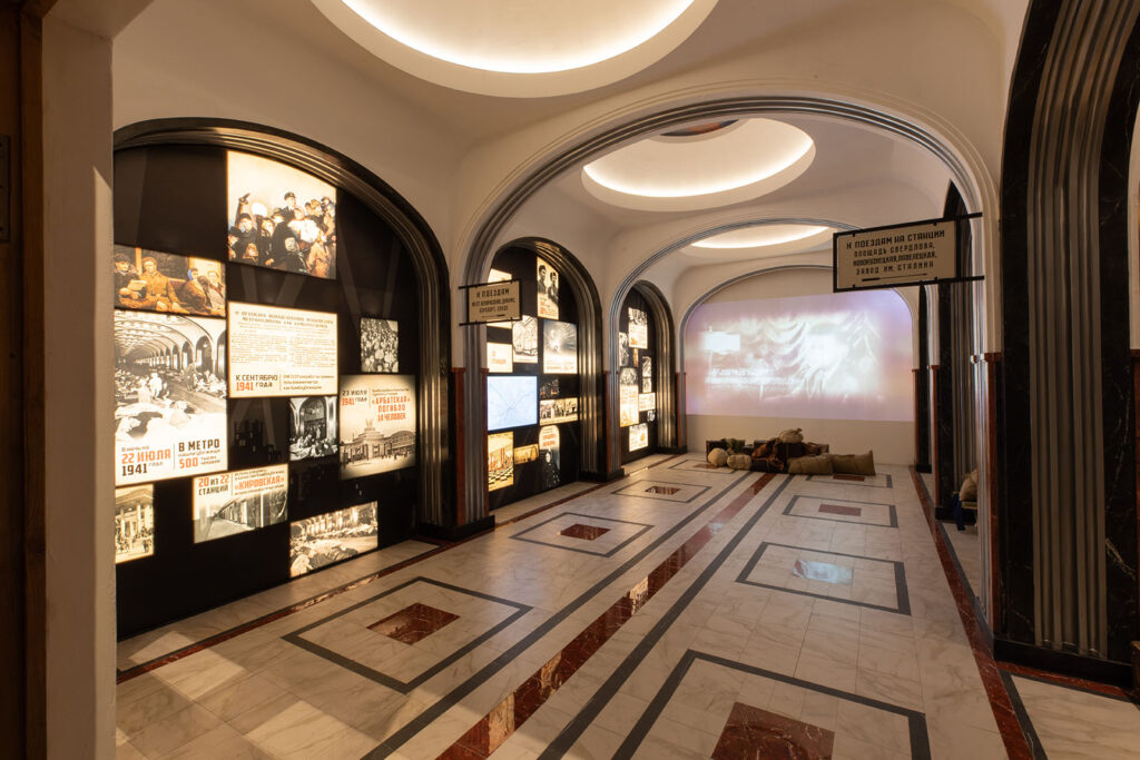 Экспозиция «Битва за Москву. Первая Победа!» в музее Победы на Поклонной горе в Москве