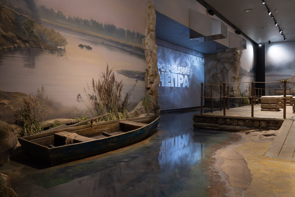 Экспозиция «Путь к Победе» в музее Победы на Поклонной горе в Москве