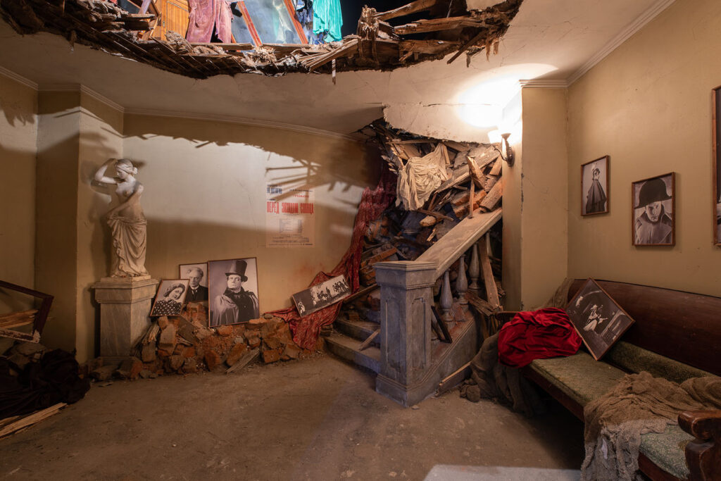 Экспозиция «Битва за Москву. Первая Победа!» в музее Победы на Поклонной горе в Москве