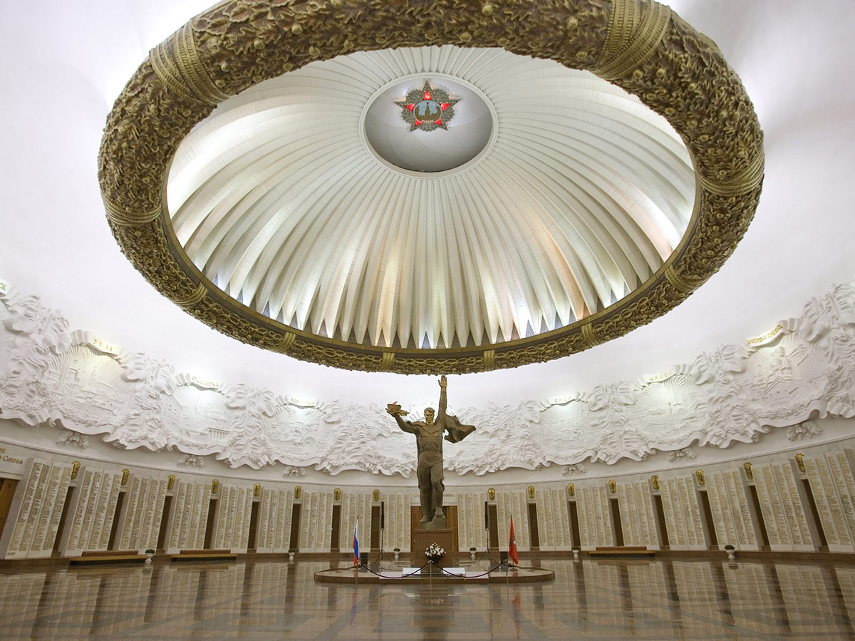 Зал Славы в музее Победы в Москве 