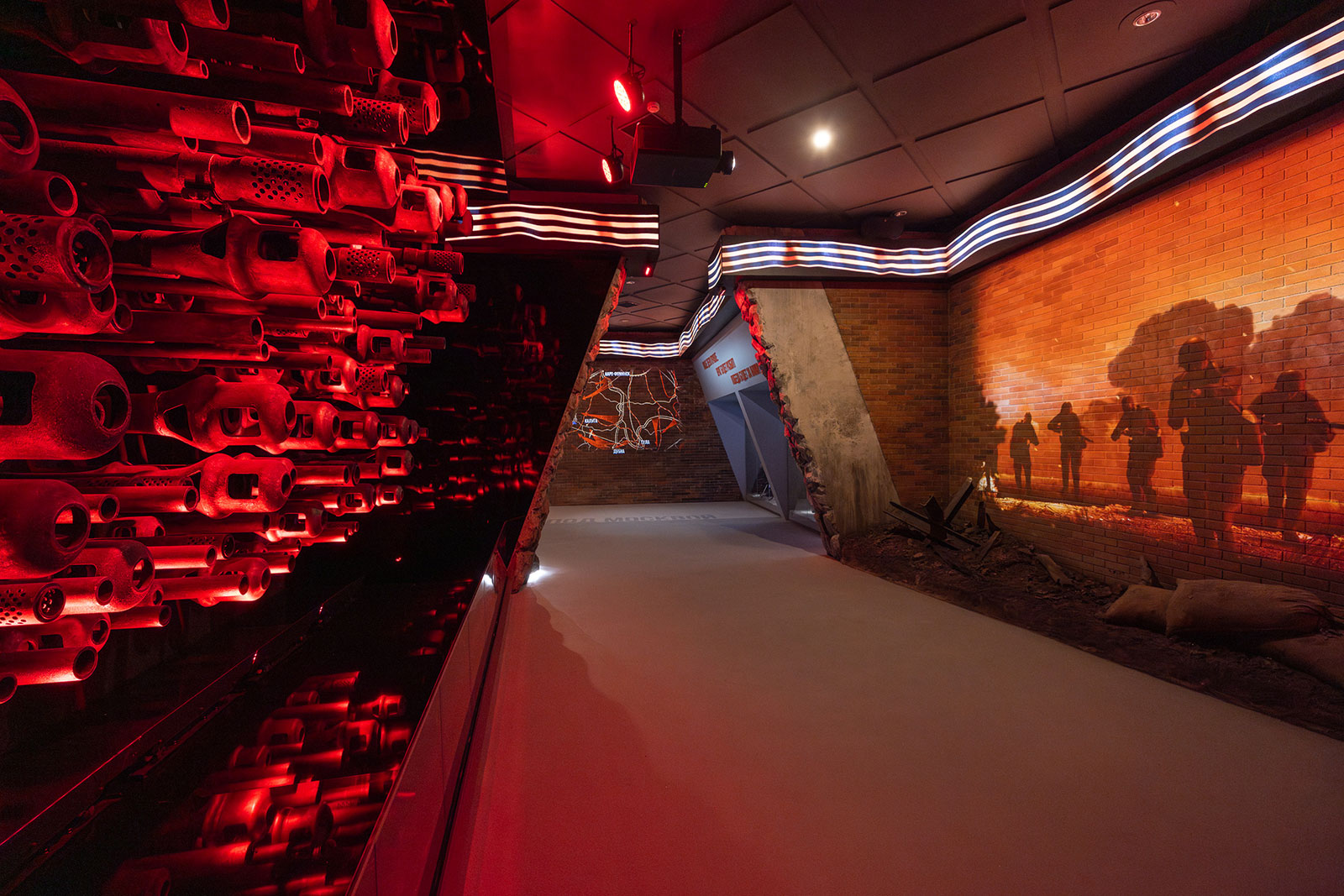 Экспозиция «Путь к Победе» в музее Победы на Поклонной горе в Москве