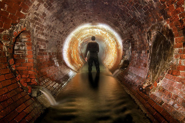 Необычная экскурсия в Москве с диггером по подземной реке