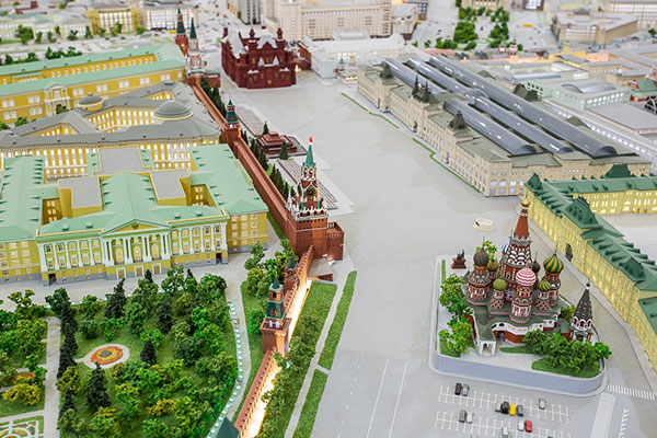 макет Москвы на ВДНХ