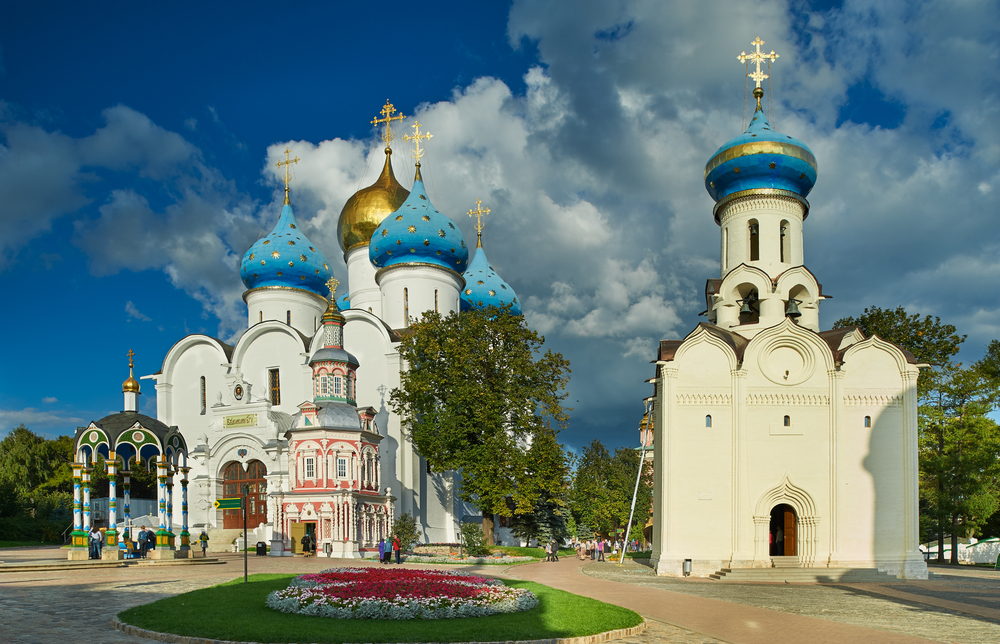 The,Holy,Trinity-st.,Sergius,Lavra,,Sergiev,Posad,,Moscow,District,,Russia.