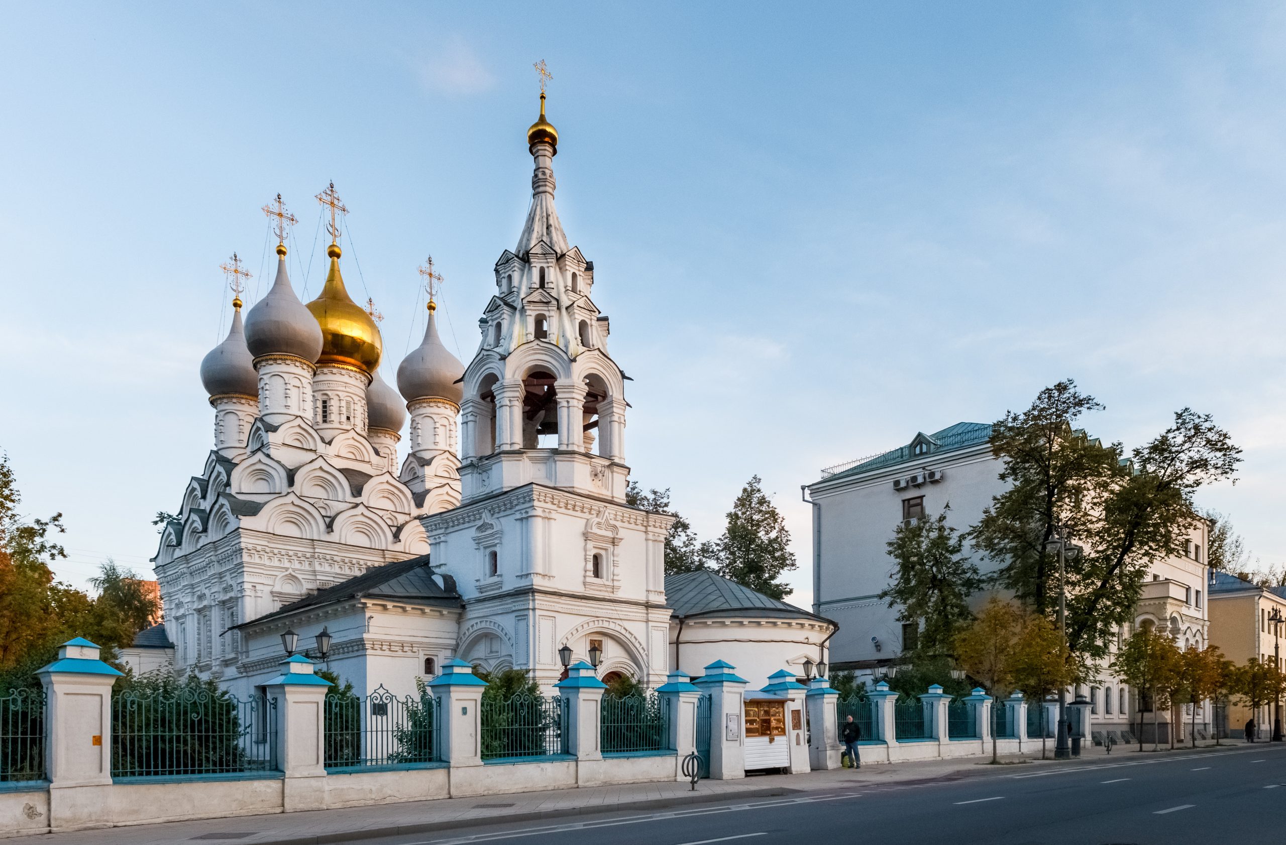Moscow,,Bolshaya,Ordynka,Street,,Saint,Nicholas,Church,On,Pyzhi