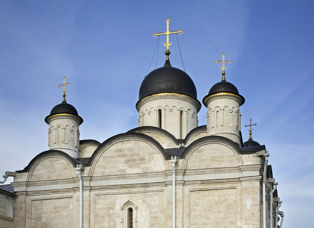 Vvedensky,Cathedral,At,Vvedensky,Vladychny,Convent,In,Serpukhov.,Moscow,Oblast.