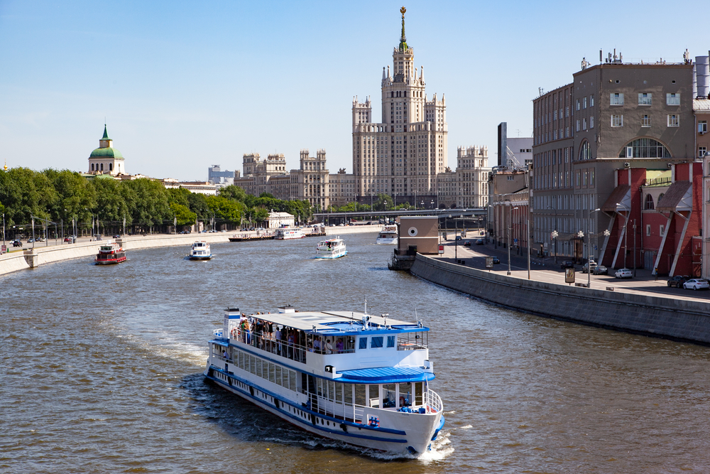 Ships,On,The,Moscow,River,Making,Excursions,For,Tourist,Of