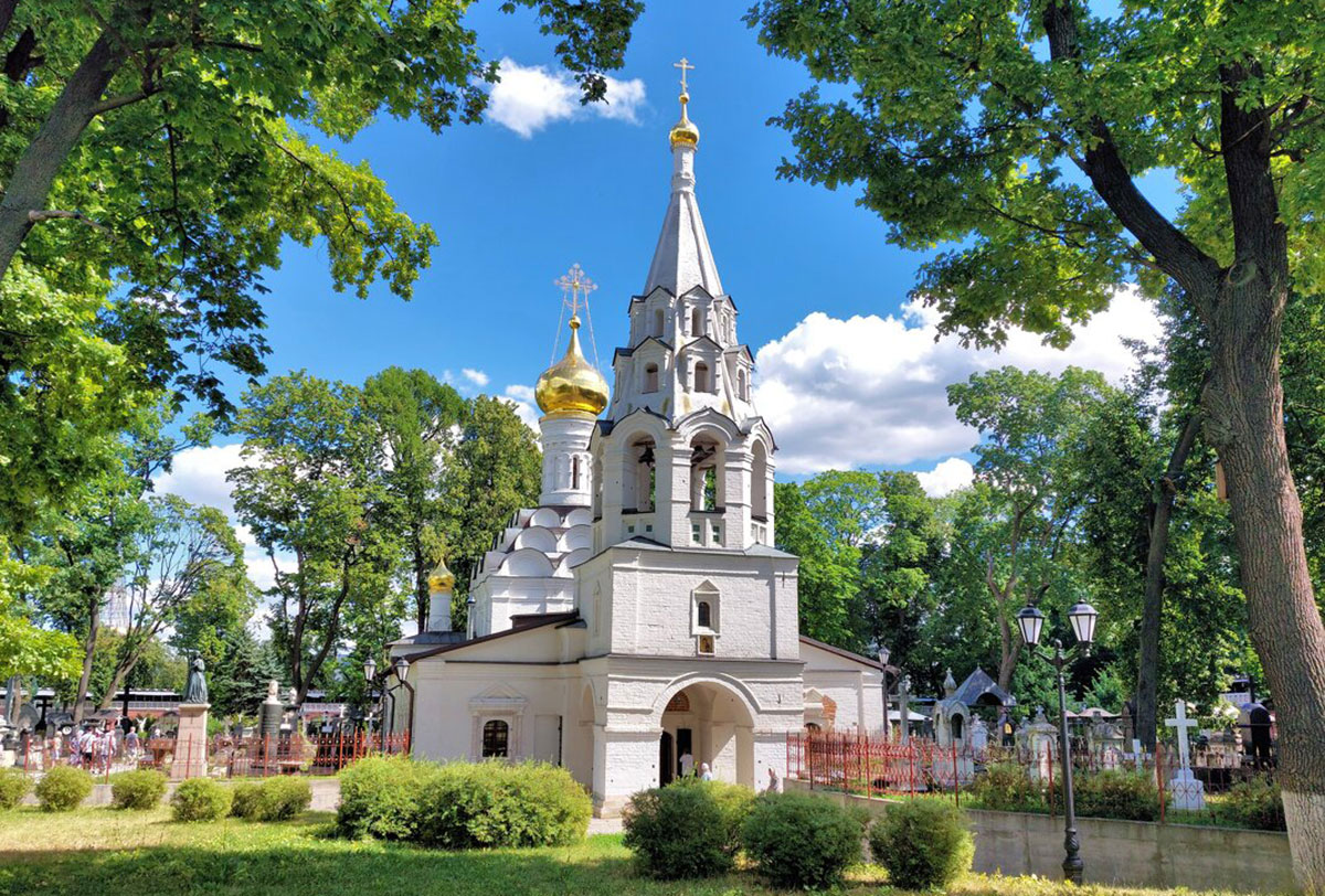 Малый собор Донской иконы Божией Матери Донского монастыря в Москве