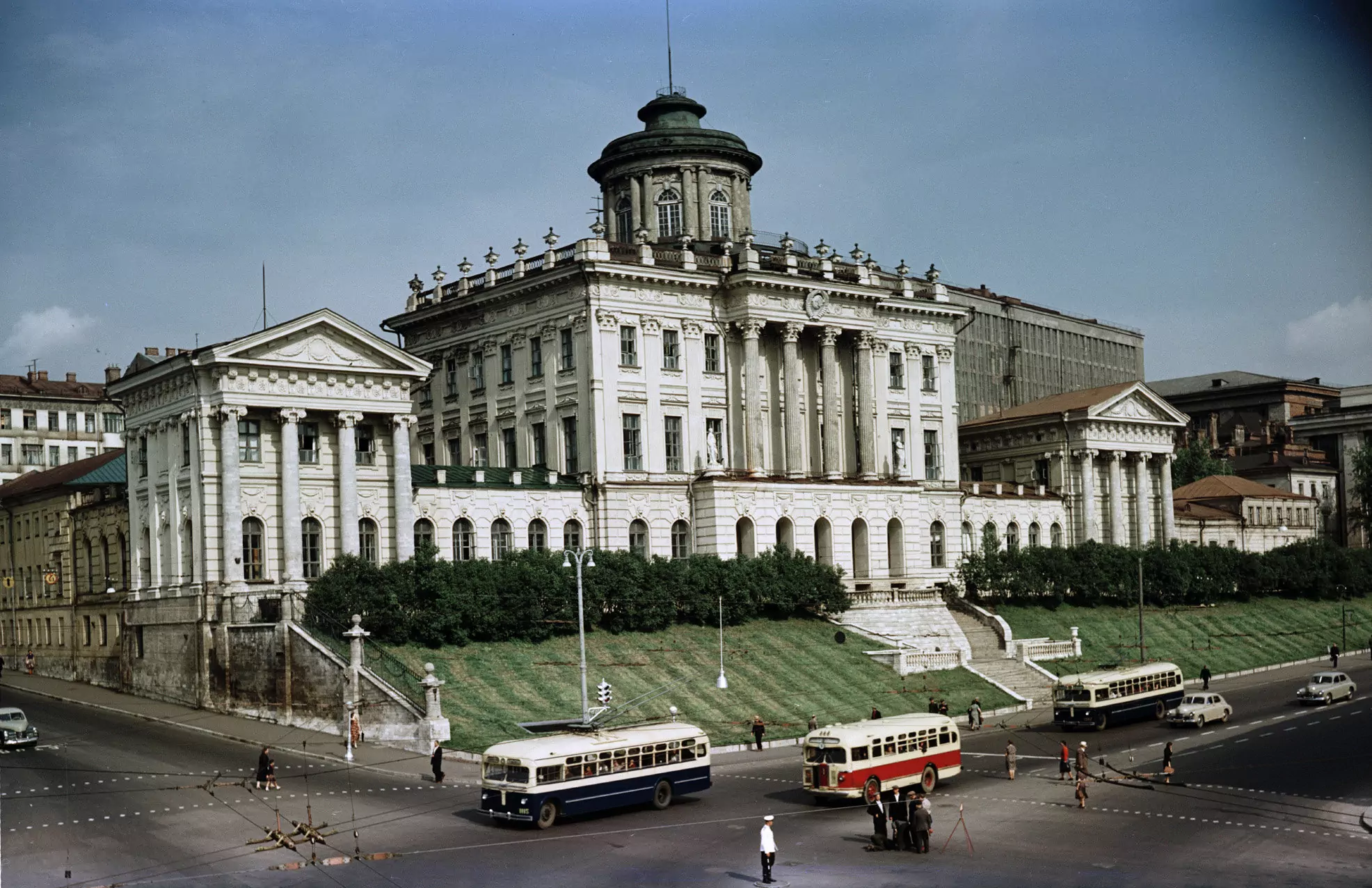1955 год. Библиотека им. В.И.Ленина.