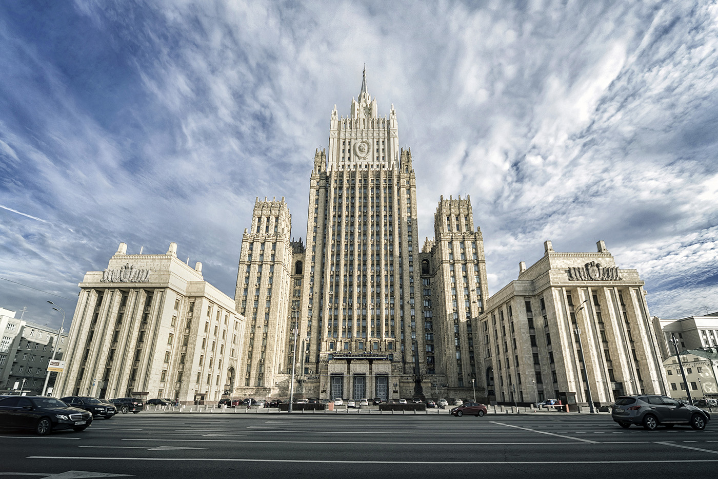 Здание Министерства иностранных дел в Москве