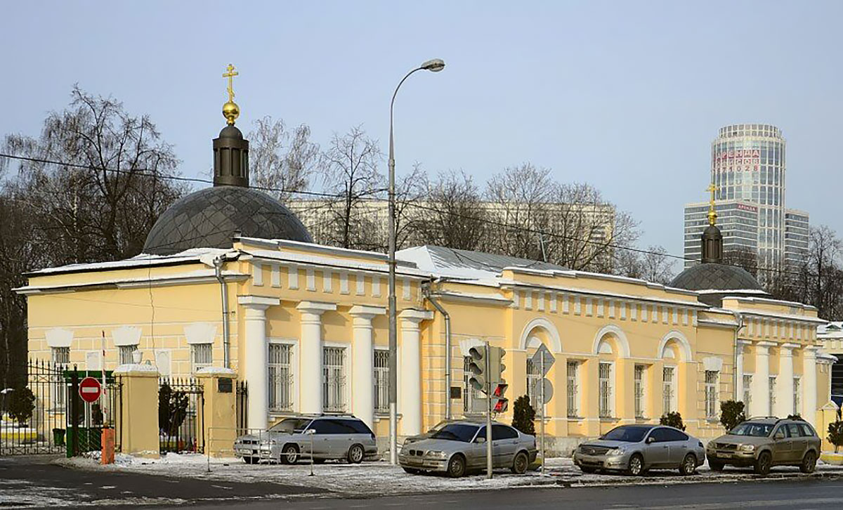 Церковь Апостола Андрея Первозванного на Ваганьковском кладбище