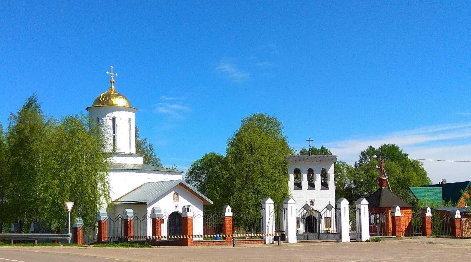 Никольская церковь в селе Каменское