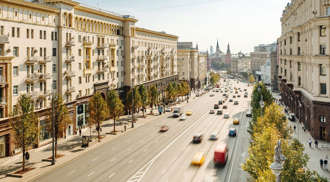 Главная улица в Москве – Тверская улица