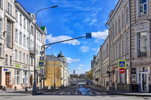 Короткие улицы в Москве