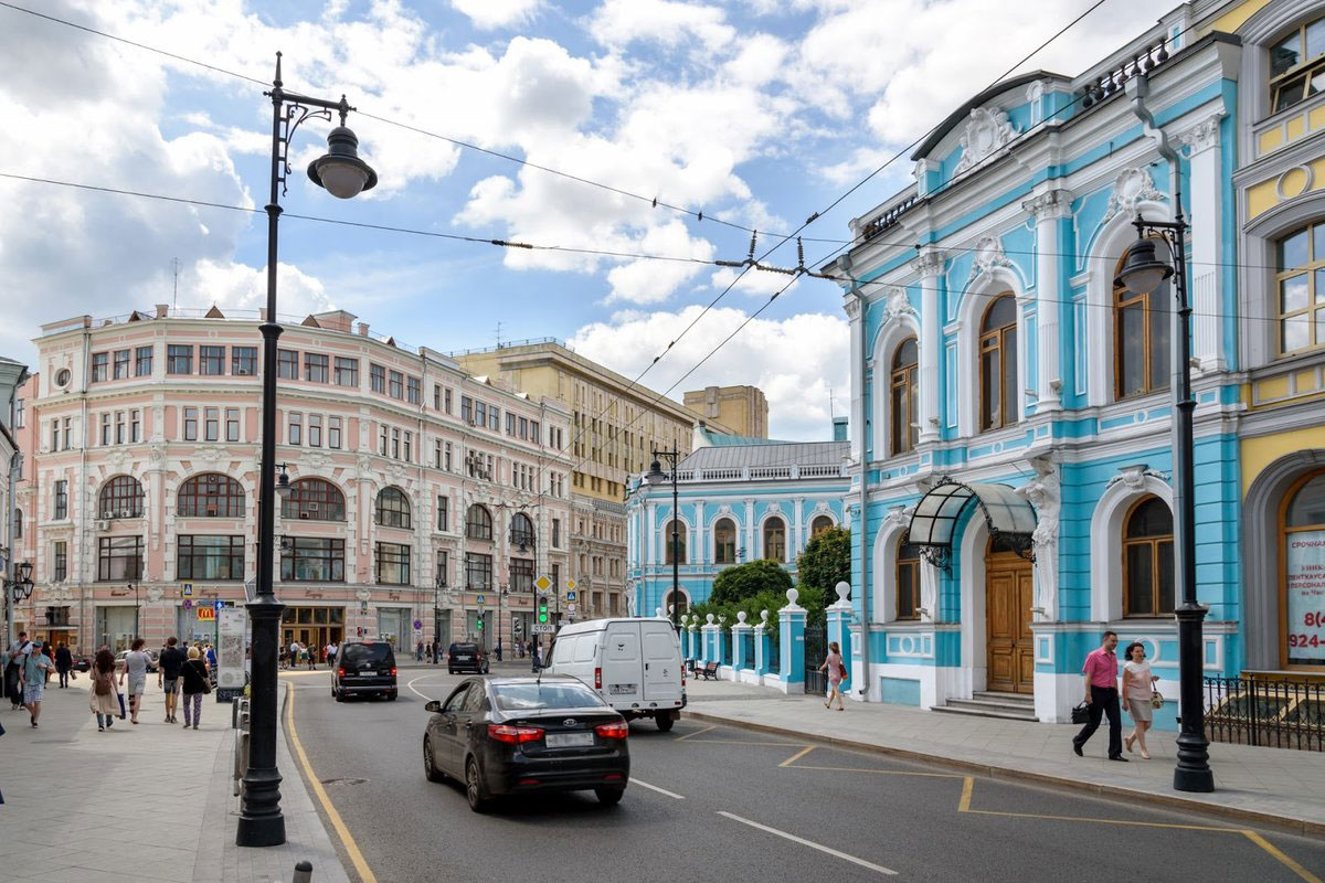 Мясницкая улица в Москве