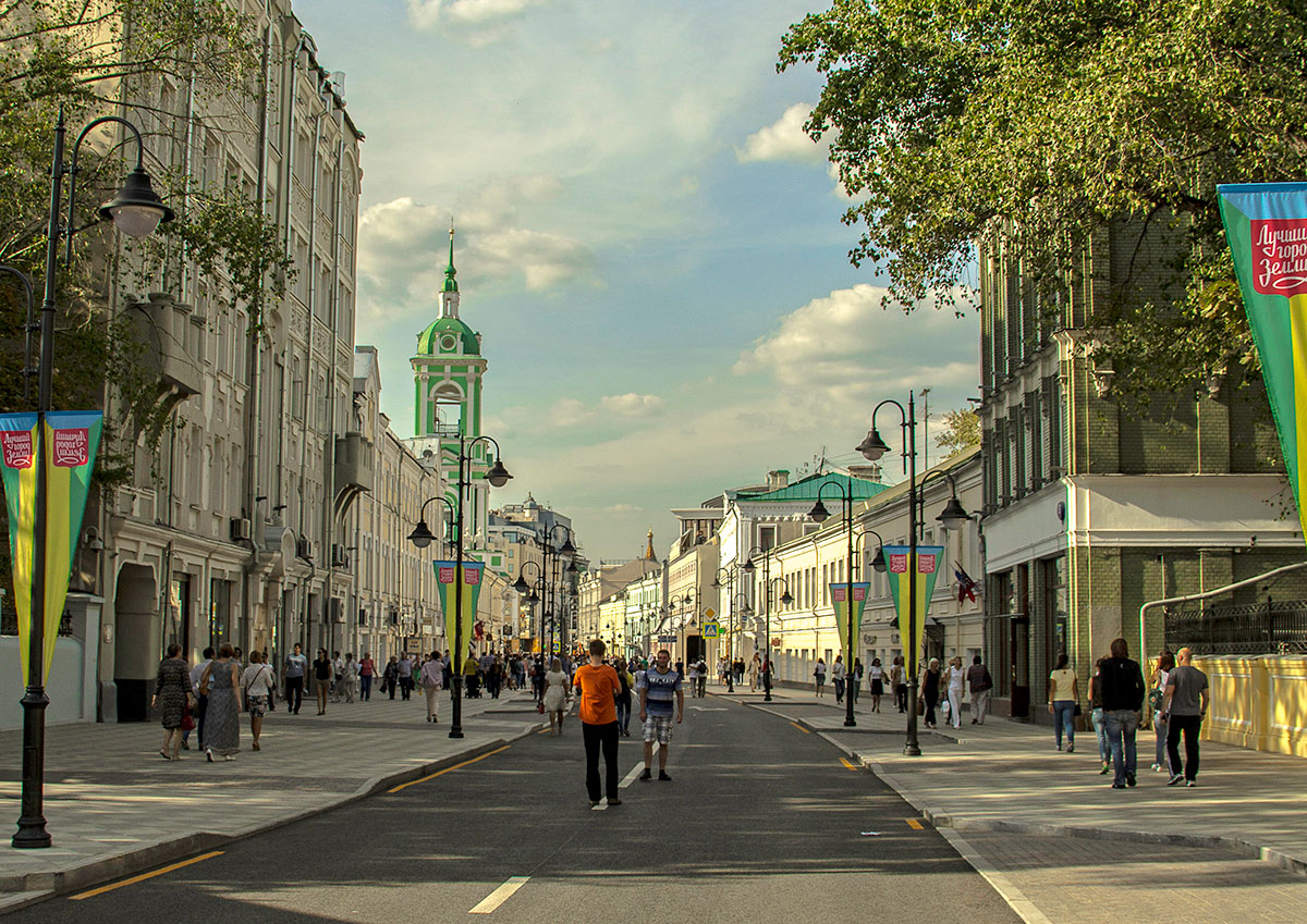 Пятницкая улица в Москве