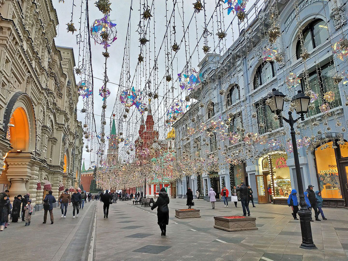 Никольская улица в Москве