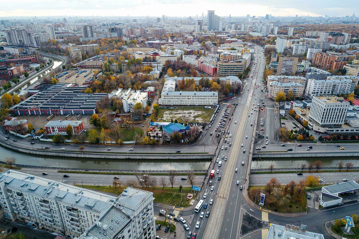 Улица Стромынка в Москве