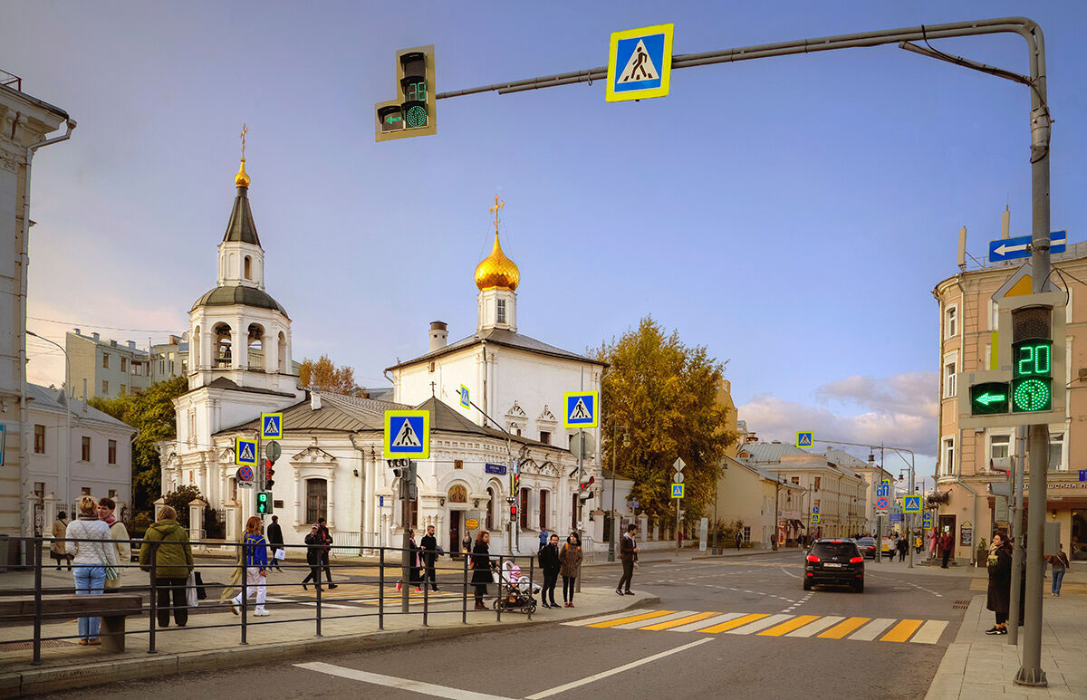 Улица Сретенка в Москве