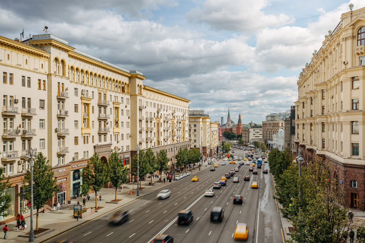 Тверская улица в Москве