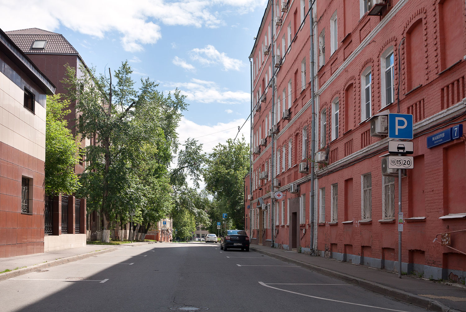 Мажоров переулок в Москве