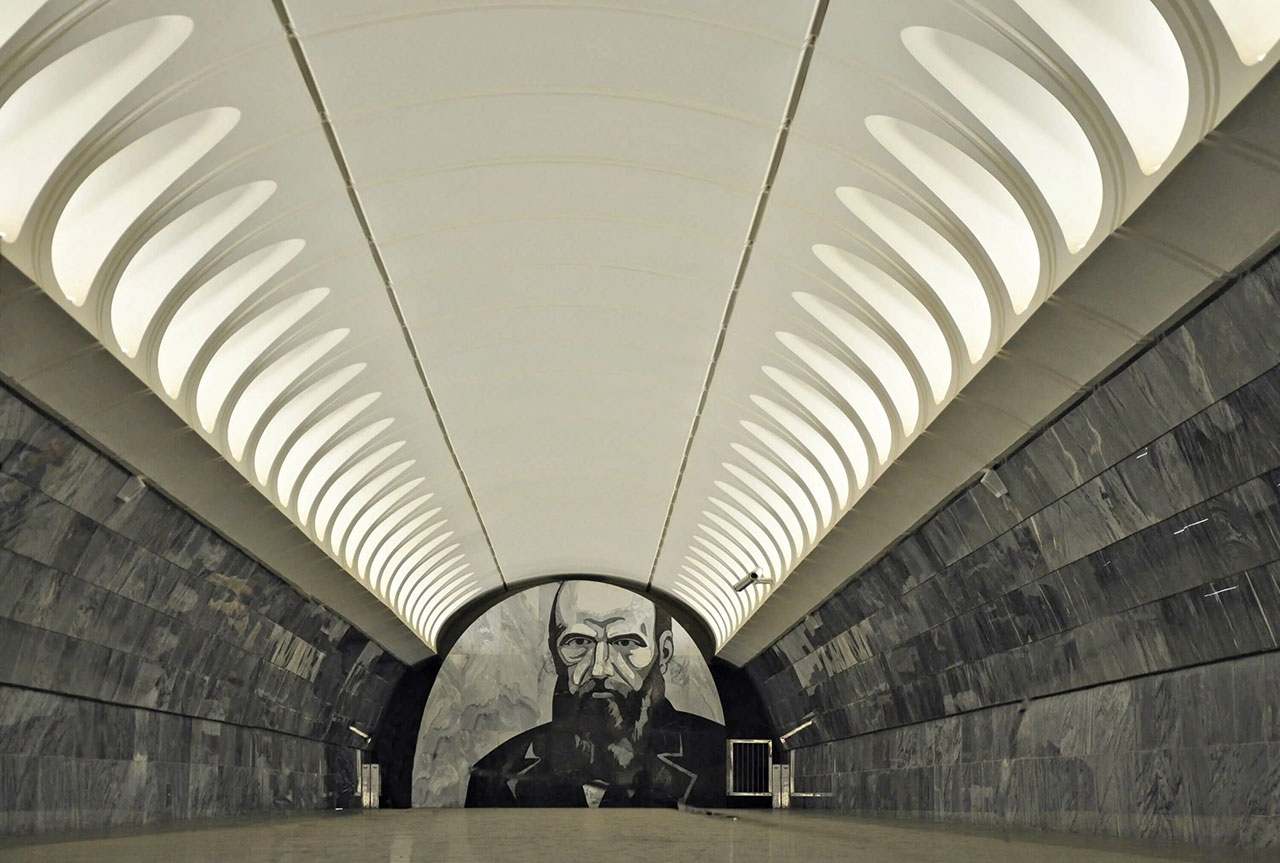 Станция метро «Достоевская» в Москве