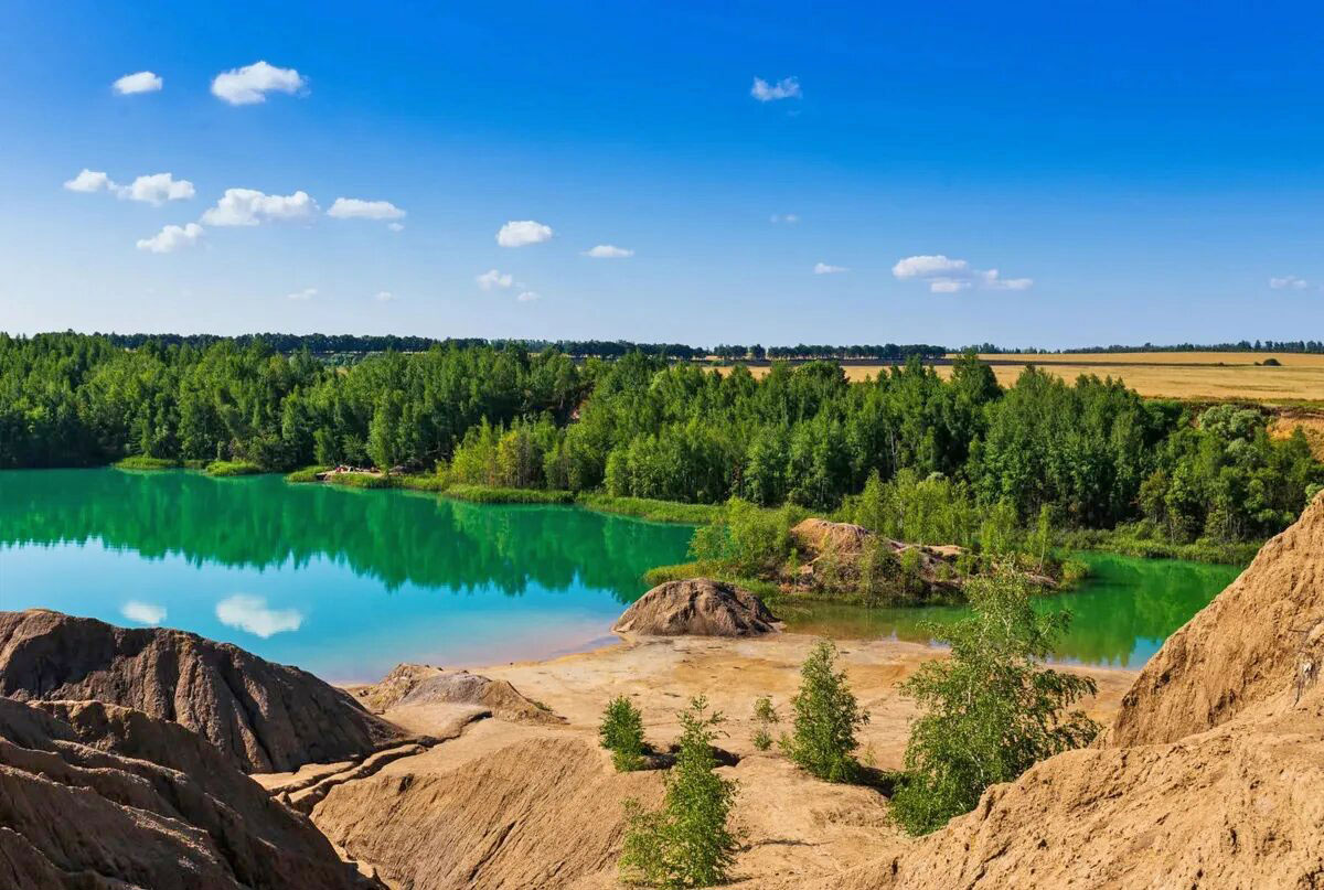 Песчаные дюны в Сычево