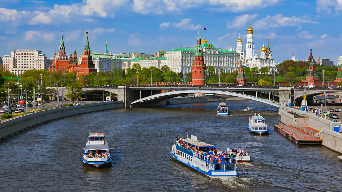 Речные трамвайчики в Москве