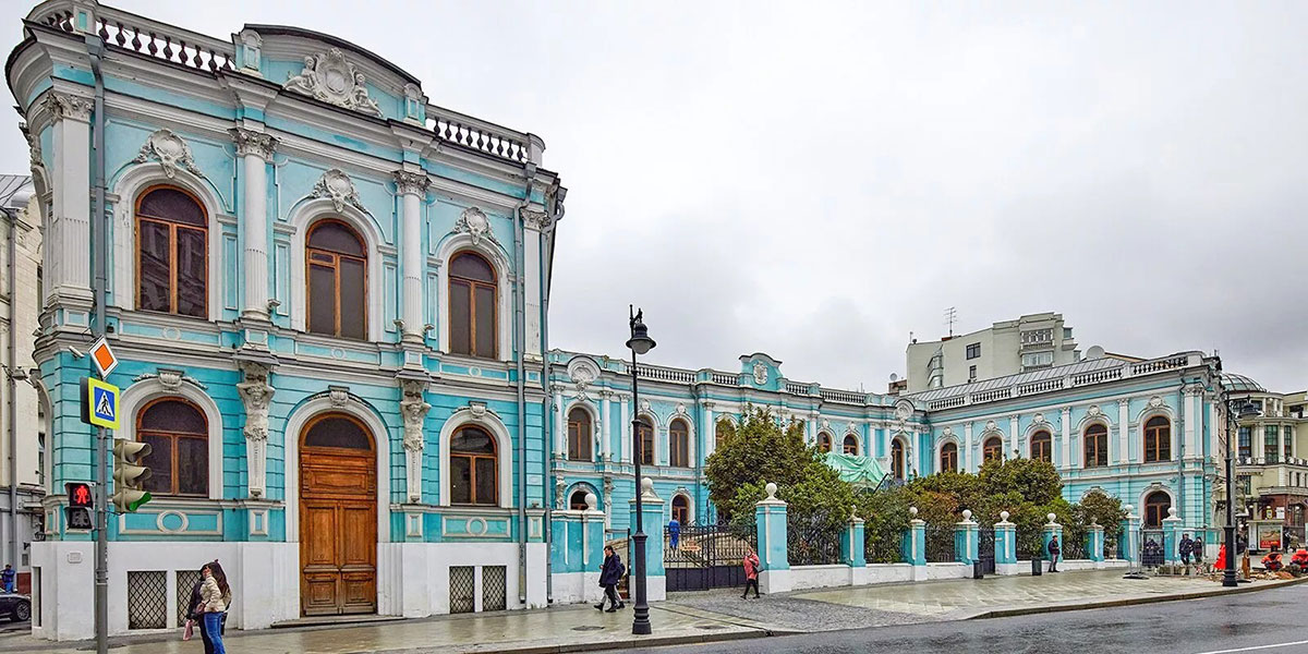 Дом Черткова на Мясницкой улице в Москве