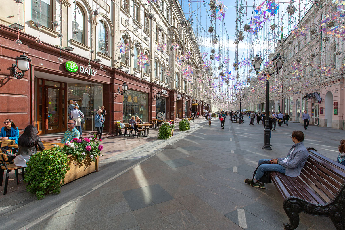 Никольская улица в Мсокве