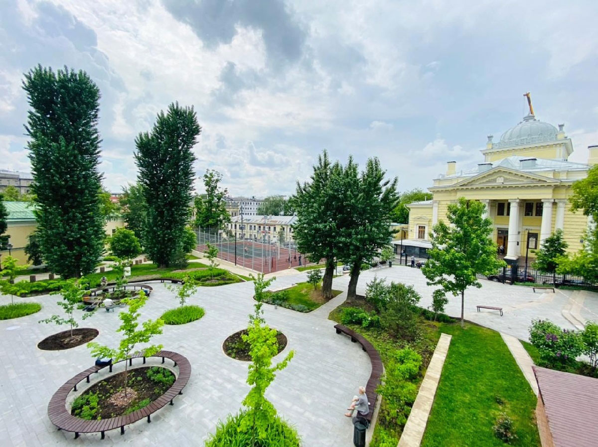 Парк Горка в Москве