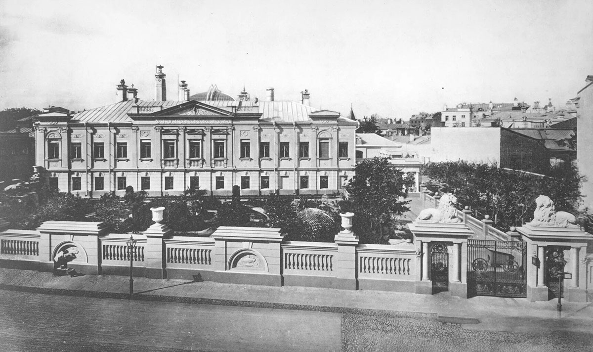 Особняк А. И. Коншиной в Москве, 1910 год