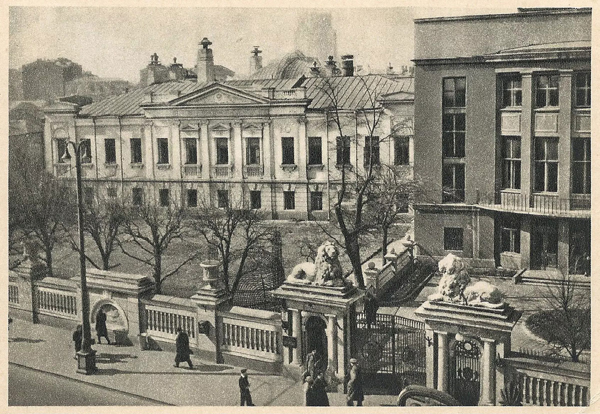 Дом ученых в Москве, 1957 год